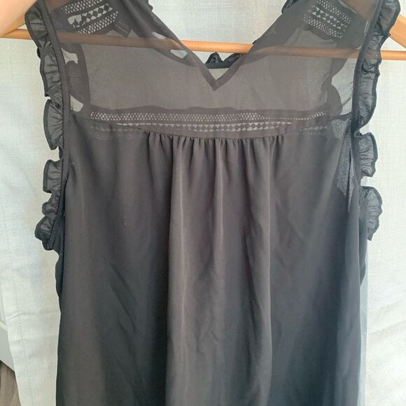 A.N.A Sheer Babydoll tank - Picture 1 of 2